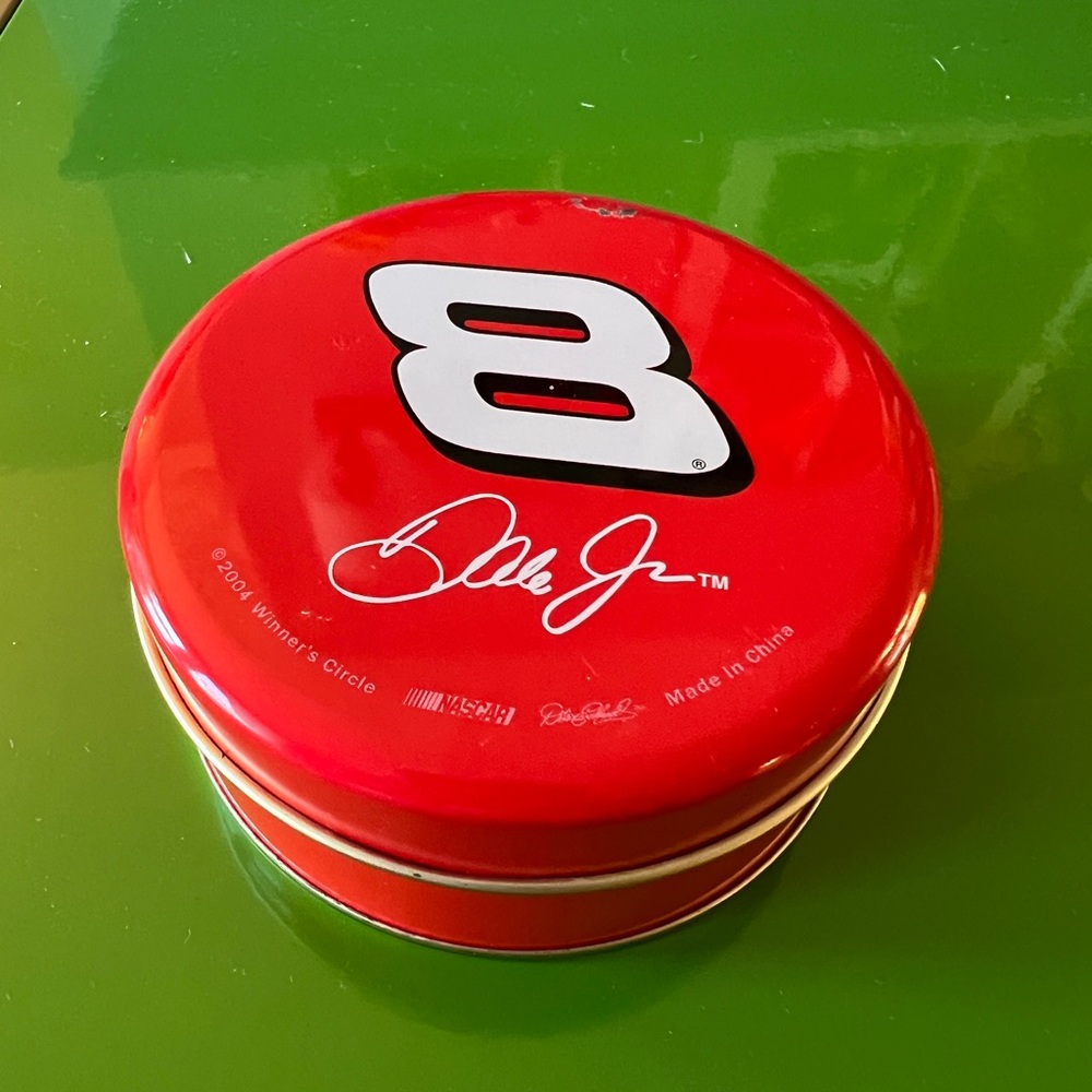 Dale Earnhardt Jr. #8 NASCAR Coaster Set in Tin2004 Winner’s Circle Collectible